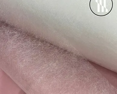 фото Паутинка клеевая, цв. Белый (метраж)