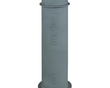 фото Труба стартовая чугунная L500мм d-130мм GFS нижняя (м/п, м/м)