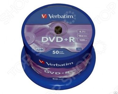 фото Набор DVD+R дисков Verbatim 43550
