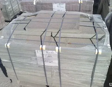 фото Плитка из серо-зеленого песчаника