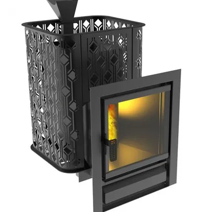 Фото №0 Печь для бани Black Stove Varna 16 (закр. каменка) AISI 430