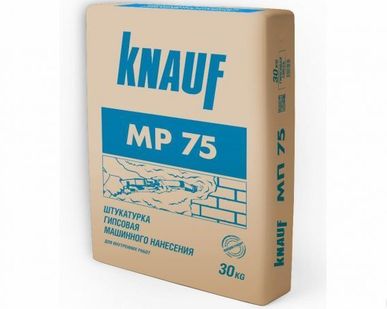 фото Сухие смеси KNAUF, штукатурка