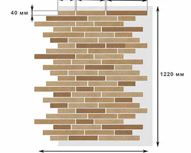 фото АМК фасадная панель Ригель