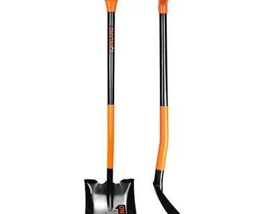 фото Лопата совковая цельнометаллическая с пластиковой ручкой FINLAND 1616