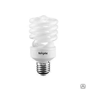 фото Лампа энергосберегающая КЛЛ SH 20W/827 Спираль Navigator, шт