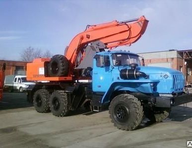 фото Экскаватор ЕА-17 Урал-5557, Д-243, ковш 0.65 м3