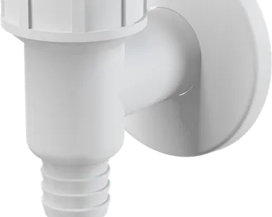 фото Сифон для бытовой техники наружный AlcaPlast белый APS2