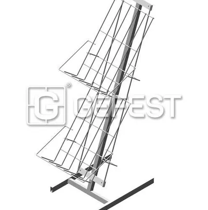 Фото №0 Стенд 2 полки А4