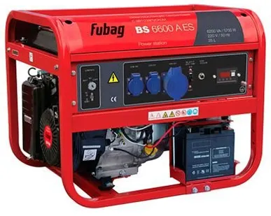 фото Бензогенератор FUBAG BS 6600 A ES