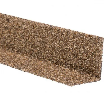 Фото №0 Фасадная плитка Hauberk уголок металлический внутренний песчаный 50*50*1250мм