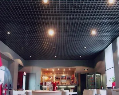 фото Потолки грильято