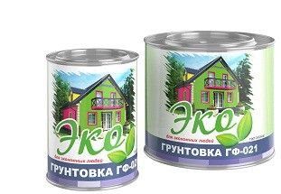 Фото №0 Грунт ГФ-021 серый ЭКО 20 кг