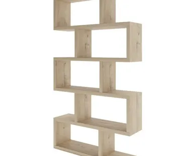фото стеллаж SNAKE 995х1780х280мм дуб бунратти тамбурат