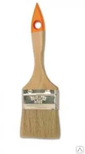 фото Кисть плоская Slimline 38 мм, натур.щетина,дер.ручка