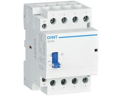 фото Контактор модульный NCH8-25M/40 AC 220-240В 50/60Гц ручное управление (R) CHINT 257478