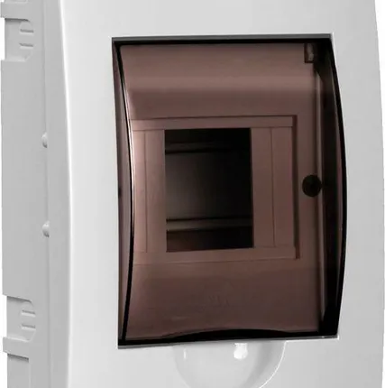 Фото №0 Бокс ЩРВ-П-4 мод. встраив. пластик IP41 GENERICA IEK MKP12-V-04-41-G