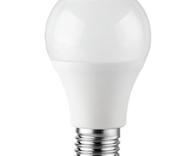 фото Лампа светодиодная 11W E27 A55 3000K 900Лм 220V пластик (LED OРT)
