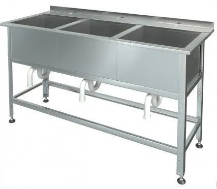 Фото №0 Мойка с бортом МБ-3-0,4-0,63/1,79