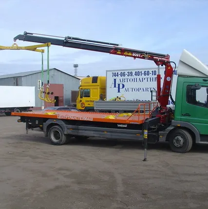 Фото №0 Аренда манипулятора 7 тонн.