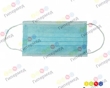 фото Маска защитная 3-слойная