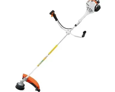 фото Триммер бензиновый Stihl FS 55 (нож + леска + двойной ремень)