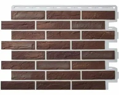фото Фасадные панели Альта-Профиль Кирпич Рижский 01