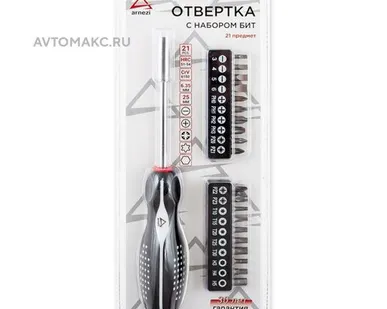фото ARNEZI Отвертка с битами 21пр.