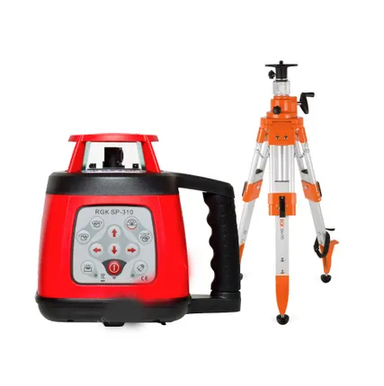 Фото №0 Ротационный нивелир RGK SP-310 + штатив RGK SH-170