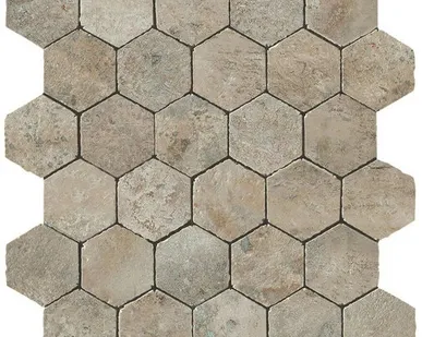 фото Atlas Concorde AIX Aix Cendre Honeycomb Tumbled (A0UC) Керамогранит