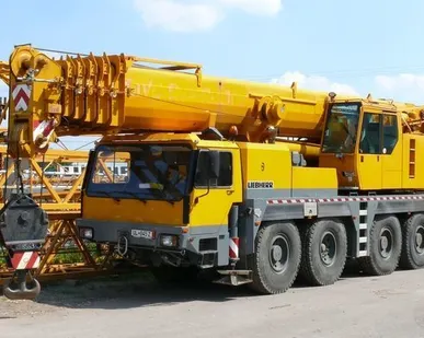 фото Аренда крана 90 тонн LIEBHERR