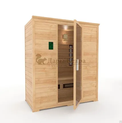 Фото №0 ТРЁХМЕСТНАЯ ИК-САУНА С КЕРАМИЧЕСКИМИ ИЗЛУЧАТЕЛЯМИ
