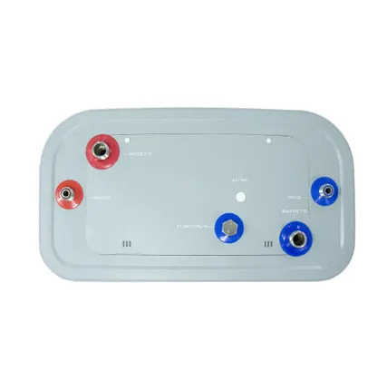 Фото №3 Бойлер косвенного нагрева нержавеющий 120л Hugard IFH плоский с рециркуляцией, ТЭН 2 кВт