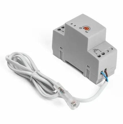 Фото №0 Фотореле SEN28 серый макс. нагрузка 3000 Вт IP20 на D...