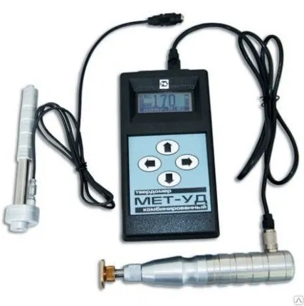 Фото №0 Комбинированный твердомер МЕТ-УД (пластмассовый корпус, с поверкой)