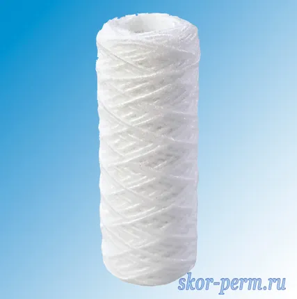 Фото №0 Картридж механический очистки SL 10&quot; 10 мкм холодной воды (нить)