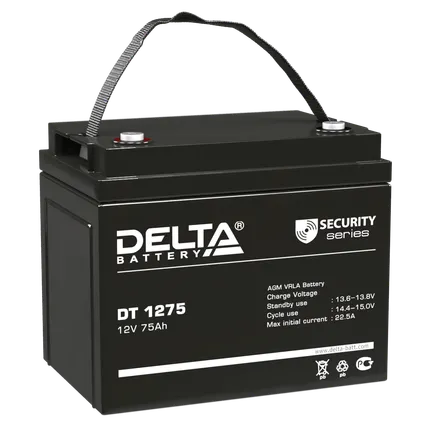 Фото №0 Аккумулятор Delta DT 1275