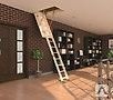фото Чердачные лестницы Факро энергосберегающие, дерево