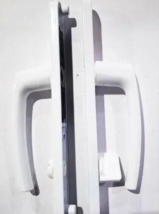 Фото №0 Гарнитур нажимной с подпружиниванием Mezut WC 25/90, белый RAL9016