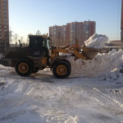 Фото №0 Вывоз снега со дворов