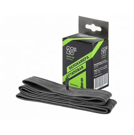 Фото №0 Велокамера NTG 20"x1.95"/2.125" автовентиль, в инд. упаковке