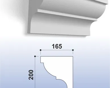 фото Карниз (лепнина) К043