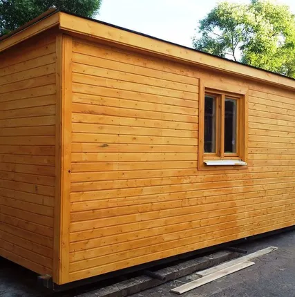 Фото №0 Вагон бытовка 2,3 х 4 м. с перегородкой