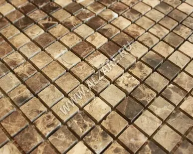 фото Мозайка из мрамора Emperador Dark AM-1П