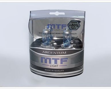 фото Галогеновая лампа MTF Argentum H27 12V/27W 881