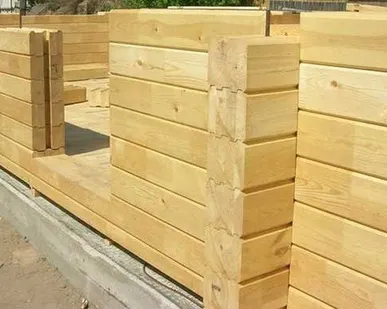 фото Брус клееный ширина 160мм высота 160мм