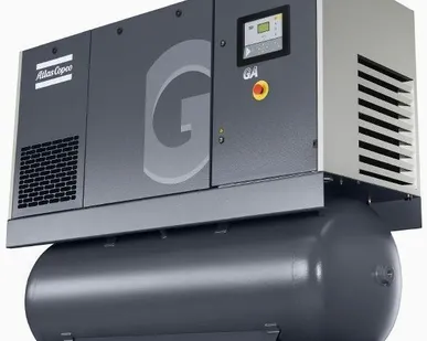 фото Винтовой компрессор Atlas Copco GA 7 7,5 с ресивером