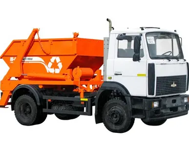 фото вывоз мусора в контейнерах27м3