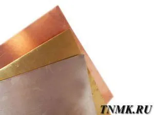 фото Лист бронзовый 2 мм БрБ2