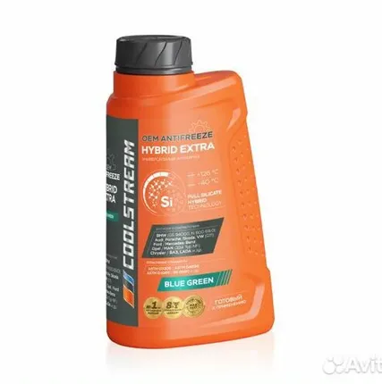 Фото №0 Антифриз Cool Hybrid Extra сине-зелёный 1кг