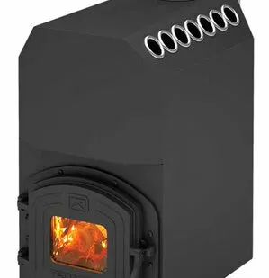 фото Печь отопительная ТОП-200 ЧД (дверца чугун), 140-200 куб. м., Теплодар